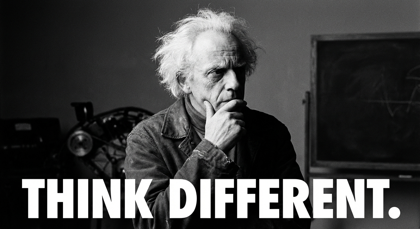 Think Different - Einstein poster